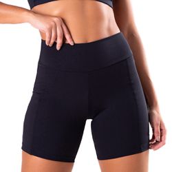 30919 - Short fitness liso - Preto - Duzani