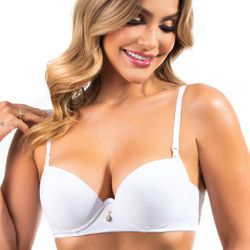 26632 - Sutiã Push Up avulso. - Branco - Duzani