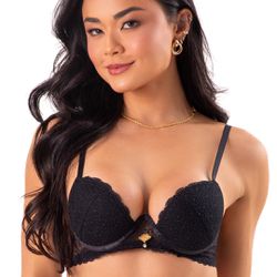 14375 - Conjunto Push Up - Preto - Duzani