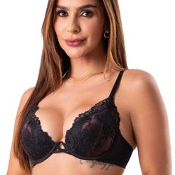Conjunto Push Up. Calcinha fio