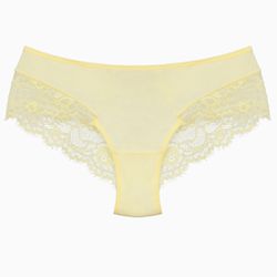 24584 - Calcinha clássica avulsa. - Amarelo - Duzani