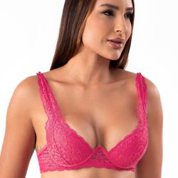 Conjunto Push Up. Calcinha fio.