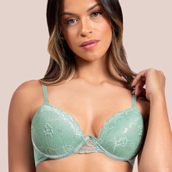 29386 - Conjunto Lageli Lingerie Push Up. Calcinha... - Duzani