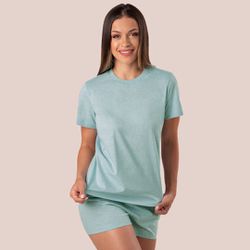 29533 - Pijama de verão. - Verde - Duzani