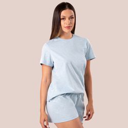 29825 - Pijama de verão. - Azul - Duzani