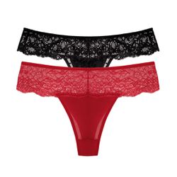 Kit com duas fio calcinhas.