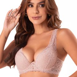 Conjunto Push up. Calcinha fio