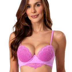 15583 - Conjunto Push Up. Calcinha fio. - Serenata... - Duzani