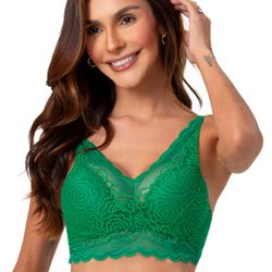 Conjunto Lageli Lingerie Brallete. Calcinha fio.