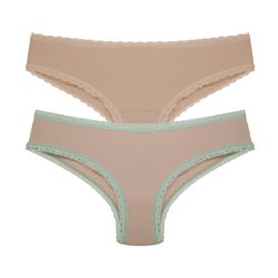 Kit com duas calcinhas larga.