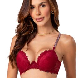 Conjunto Push Up conjuntado Calcinha fio