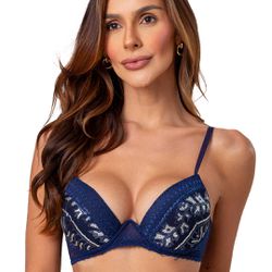 Conjunto Conjunto Lageli Lingerie. Push Up. Calcinha fio