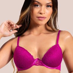 Conjunto Lageli Lingerie Push Up. Calcinha fio.