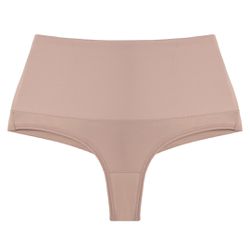 27866 - Calcinha alta fio. - Marrom - Duzani