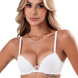 30174 - Sutiã Push Up avulso. - Branco - Duzani