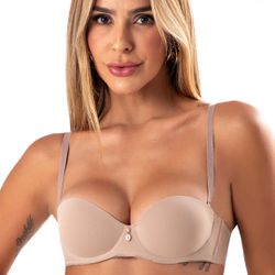 27003 - Sutiã tomara que caia avulso. - Marrom - Duzani