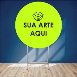 Painel Redondo Artes do Cliente - Arte01 - Genial Mix 