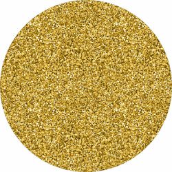 Painel Glitter Dourado Redondo 1,50 X 1,50 Tecido C/elástico... - Genial Mix 
