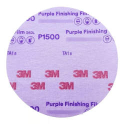 Lixa Disco a Seco P1500 Purple Finishing Film 260l... - LOJA ITP