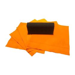 Aplicador De Coating Suede 8Cm X 8Cm 5 Unidades De... - LOJA ITP