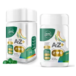 AZ+ Adulto Gummy (sem açúcar) - 4654 - Loja Ekobé