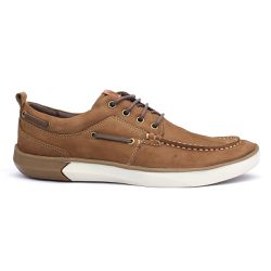 Sapatênis Masculino Brook Francajel Kaki em Couro - 4802 - LOJA FRANCAJEL