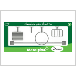 Kit Inox Metalplas 5Pcs Prime - Loja Gomes