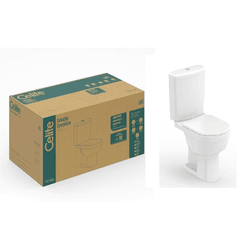 Bacia Celite Com Caixa Acoplada +CP Life BRC 19872... - Loja Gomes