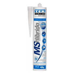 Selante Adesivo Tekbond Ms Hibrido 400g Branco - Loja Gomes