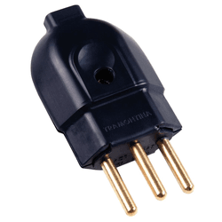 Plug Tramontina Macho 2P+T 20A 57403/007 Preto - Loja Gomes