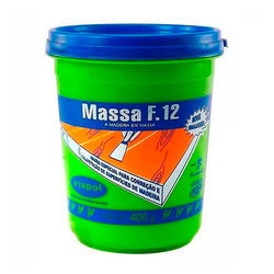 Massa Calafetar F12 Viapol 400G Cerejeira - Loja Gomes
