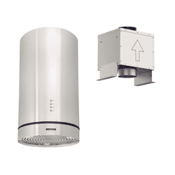Coifa Tramontina Inox Ilha 35 220V 94833/222 Embut... - Loja Gomes