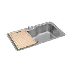 Cuba de Cozinha Deca 80X40cm com Deck e Acessórios... - Loja Gomes