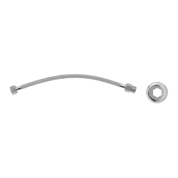 Ligação Flexível Deca Malha de Aço 60 cm - Loja Gomes