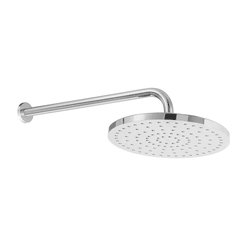 Ducha redonda com braço p/parede Cromado Rainsense... - Loja Gomes
