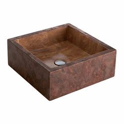 Cuba de Apoio Quadrada Deca Ferrugem - Loja Gomes