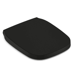 Assento Roca Debba Classic Soft Close Black Mate - Loja Gomes