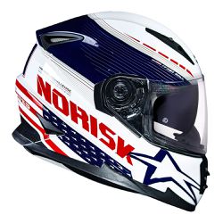 CAPACETE NORISK SOUL GRAND PRIX USA - 0691 - HELMET MOTO STORE