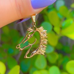Pingente Liso Cavalo - PING4537 - Lojas das Revendedoras
