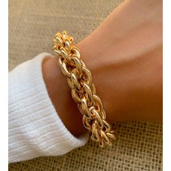 Pulseira Elos Duplos LUXO - P29 - Lojas das Revendedoras