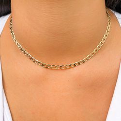 Choker Na Correntaria 32cm com 10cm de Extensor - ... - Lojas das Revendedoras