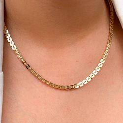 Chocker corrente lisa - C675 - Lojas das Revendedoras