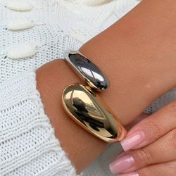 Bracelete gota bijuteria fina - P2117 - Lojas das Revendedoras