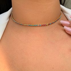 Chocker Riviera - C1375 - Lojas das Revendedoras