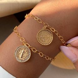 Pulseira são Bento - P3451 - Lojas das Revendedoras