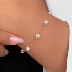 Pulseira de perola - P3440 - Lojas das Revendedoras
