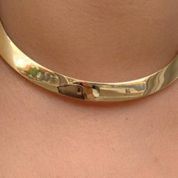 Chocker de aro liso - C1437 - Lojas das Revendedoras