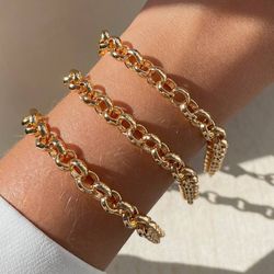 Pulseira Elo Português (unidade) - P3465 - Lojas das Revendedoras