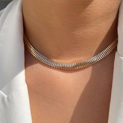 Chocker Na Corrente Malha - C1403 - Lojas das Revendedoras