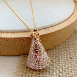 Colar nossa senhora trabalhado - B85293 - Lojas das Revendedoras
